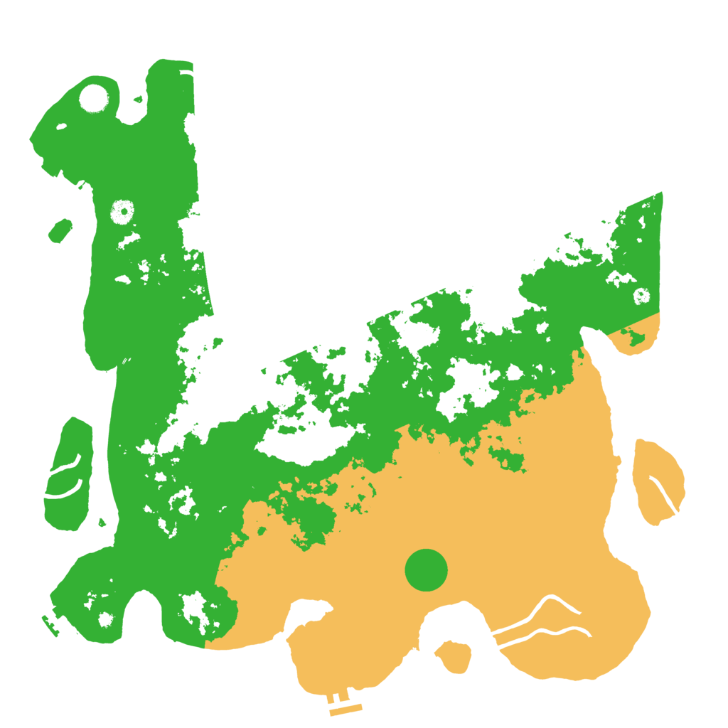 Biome Rust Map: Procedural Map, Size: 4500, Seed: 897351100