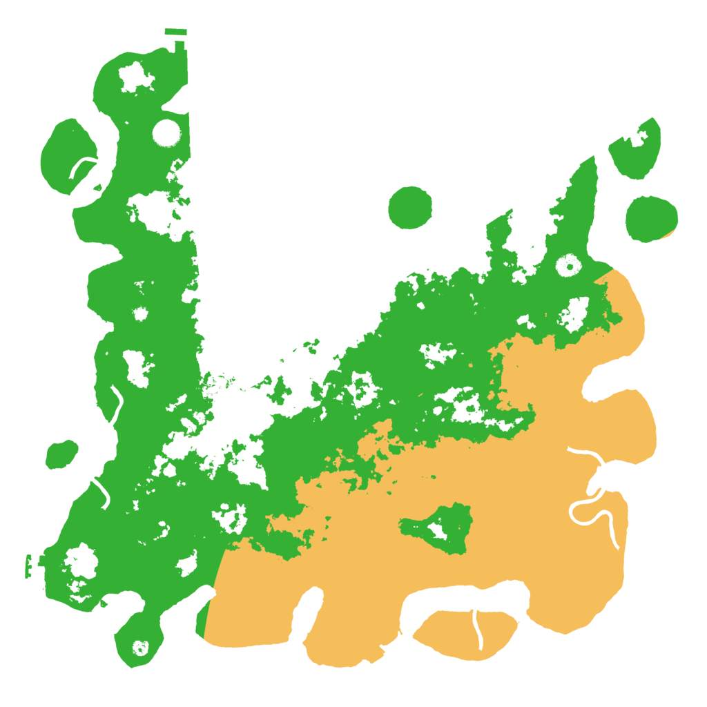 Biome Rust Map: Procedural Map, Size: 4500, Seed: 1539846921