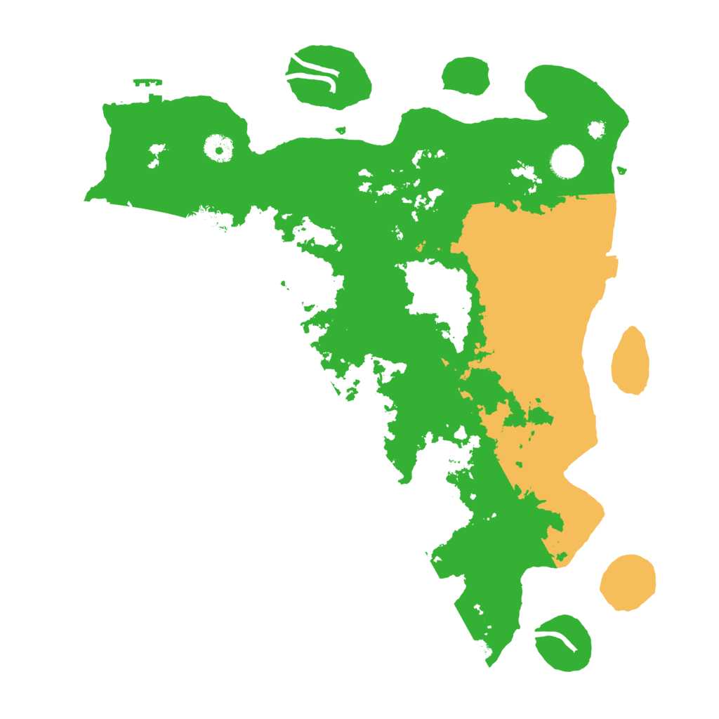 Biome Rust Map: Procedural Map, Size: 3800, Seed: 2104131858