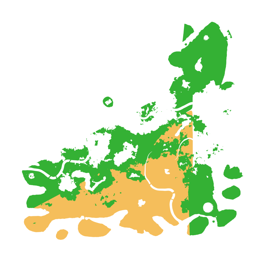 Biome Rust Map: Procedural Map, Size: 4500, Seed: 1316779664