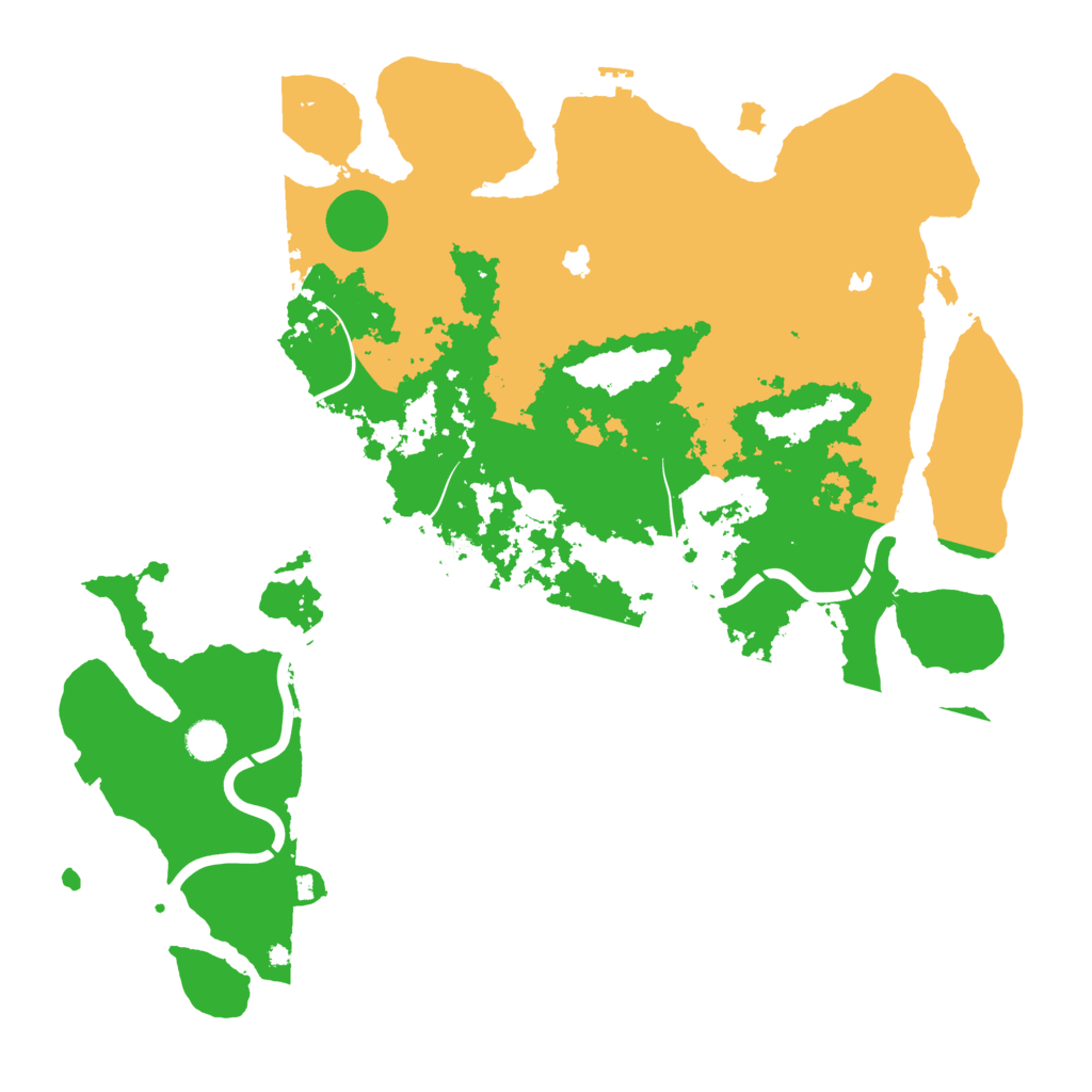 Biome Rust Map: Procedural Map, Size: 4675, Seed: 7012023