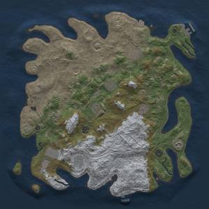 Thumbnail Rust Map: Procedural Map, Size: 4250, Seed: 239177027, 19 Monuments