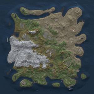 Thumbnail Rust Map: Procedural Map, Size: 4250, Seed: 729179941, 19 Monuments