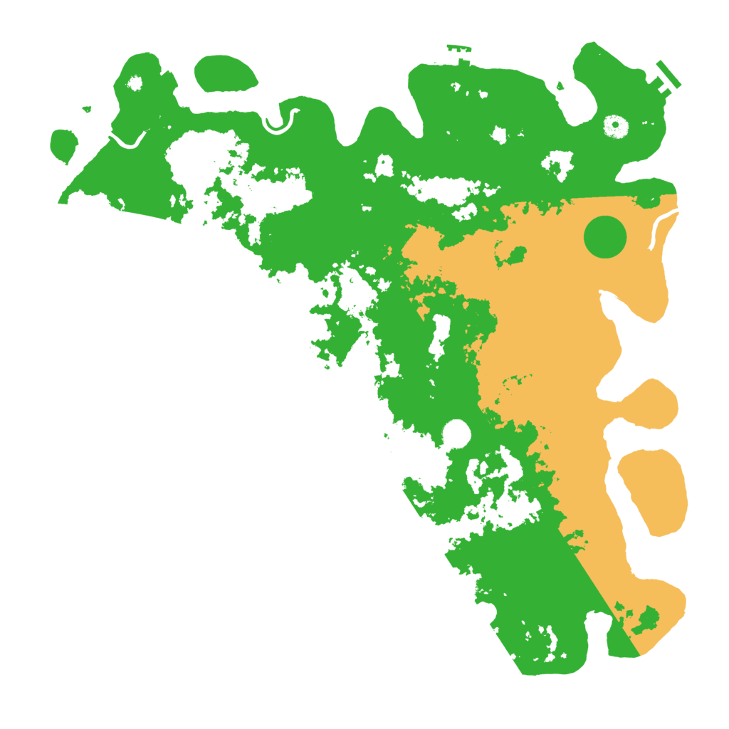 Biome Rust Map: Procedural Map, Size: 4500, Seed: 506266449