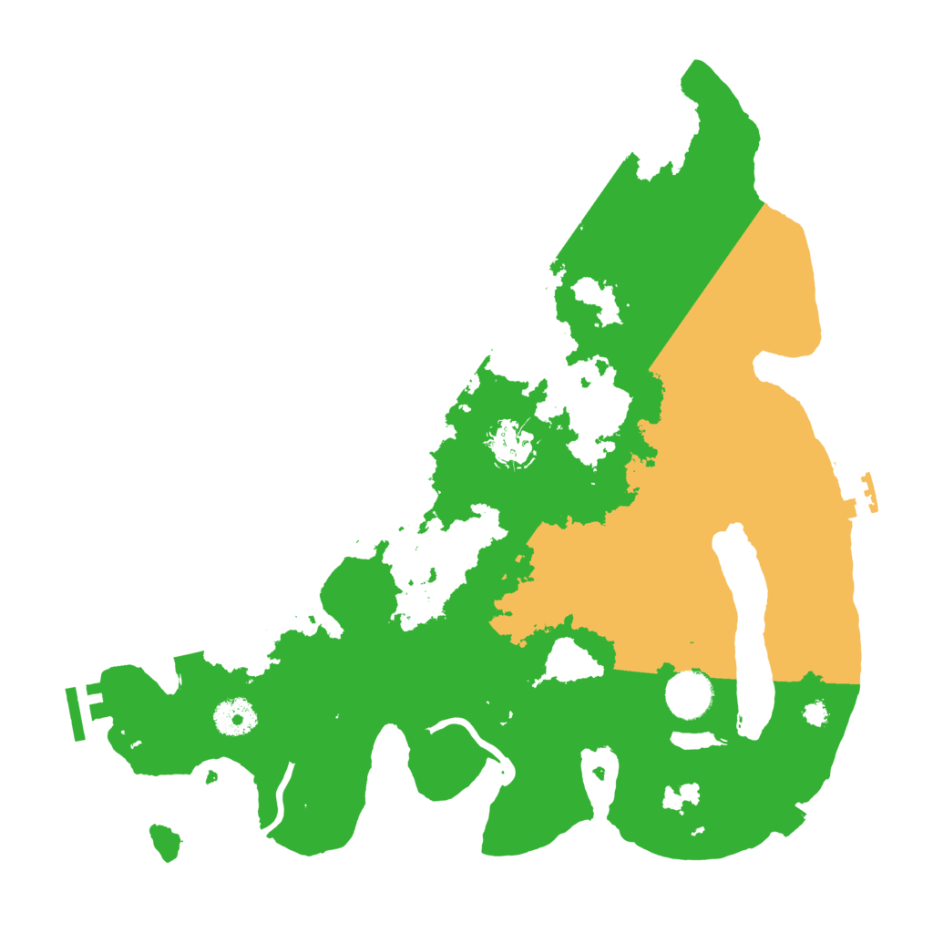 Biome Rust Map: Procedural Map, Size: 3500, Seed: 1041763839