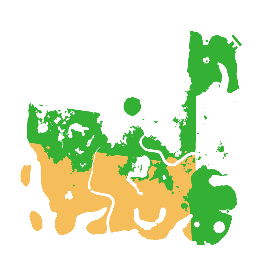 Biome Rust Map: Procedural Map, Size: 4000, Seed: 1941844266