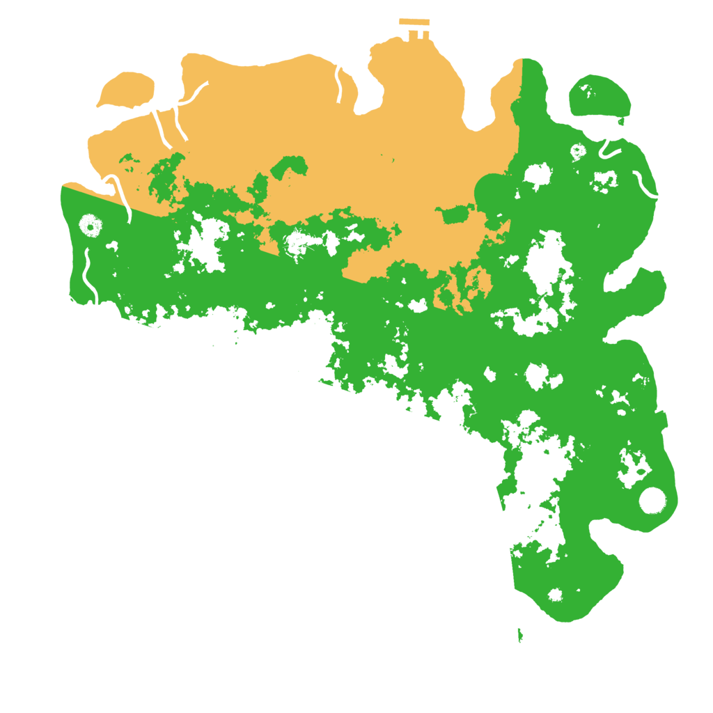 Biome Rust Map: Procedural Map, Size: 4750, Seed: 2042047155