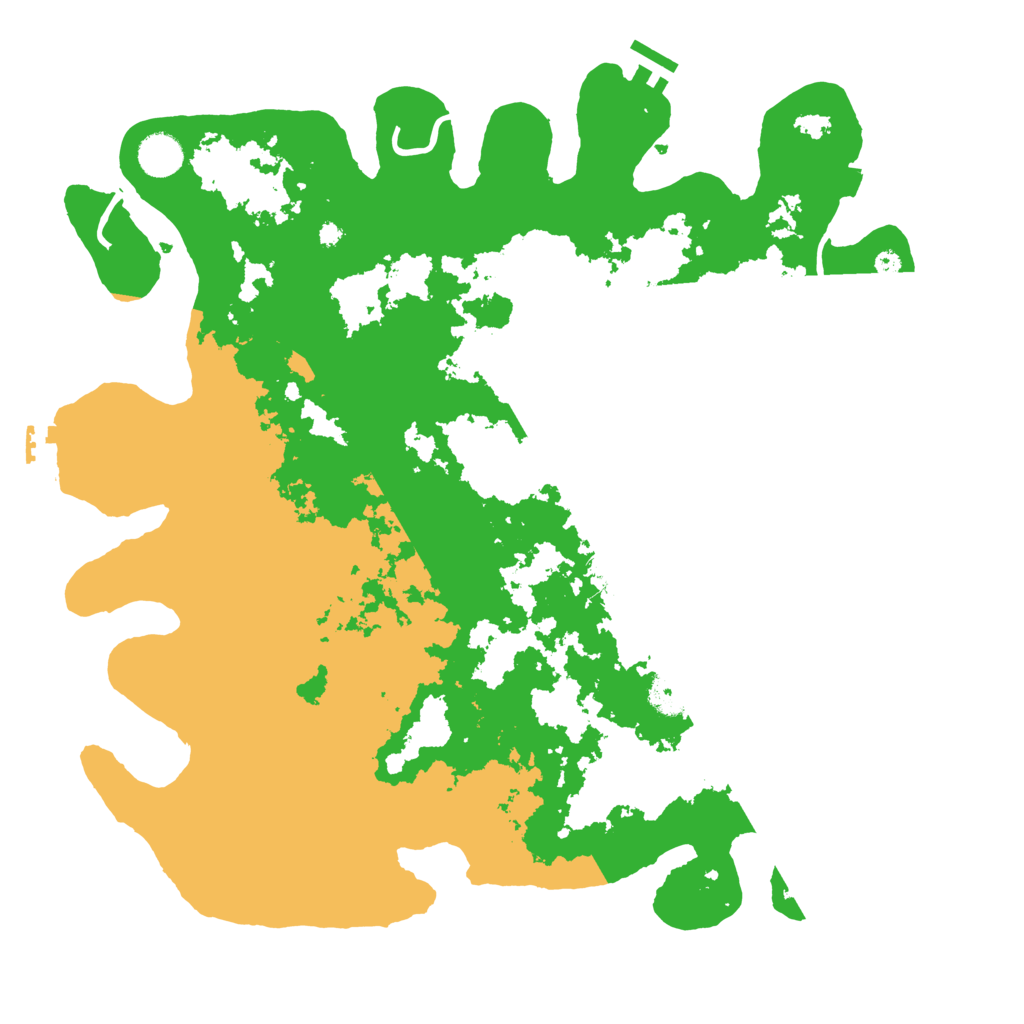 Biome Rust Map: Procedural Map, Size: 4096, Seed: 26344