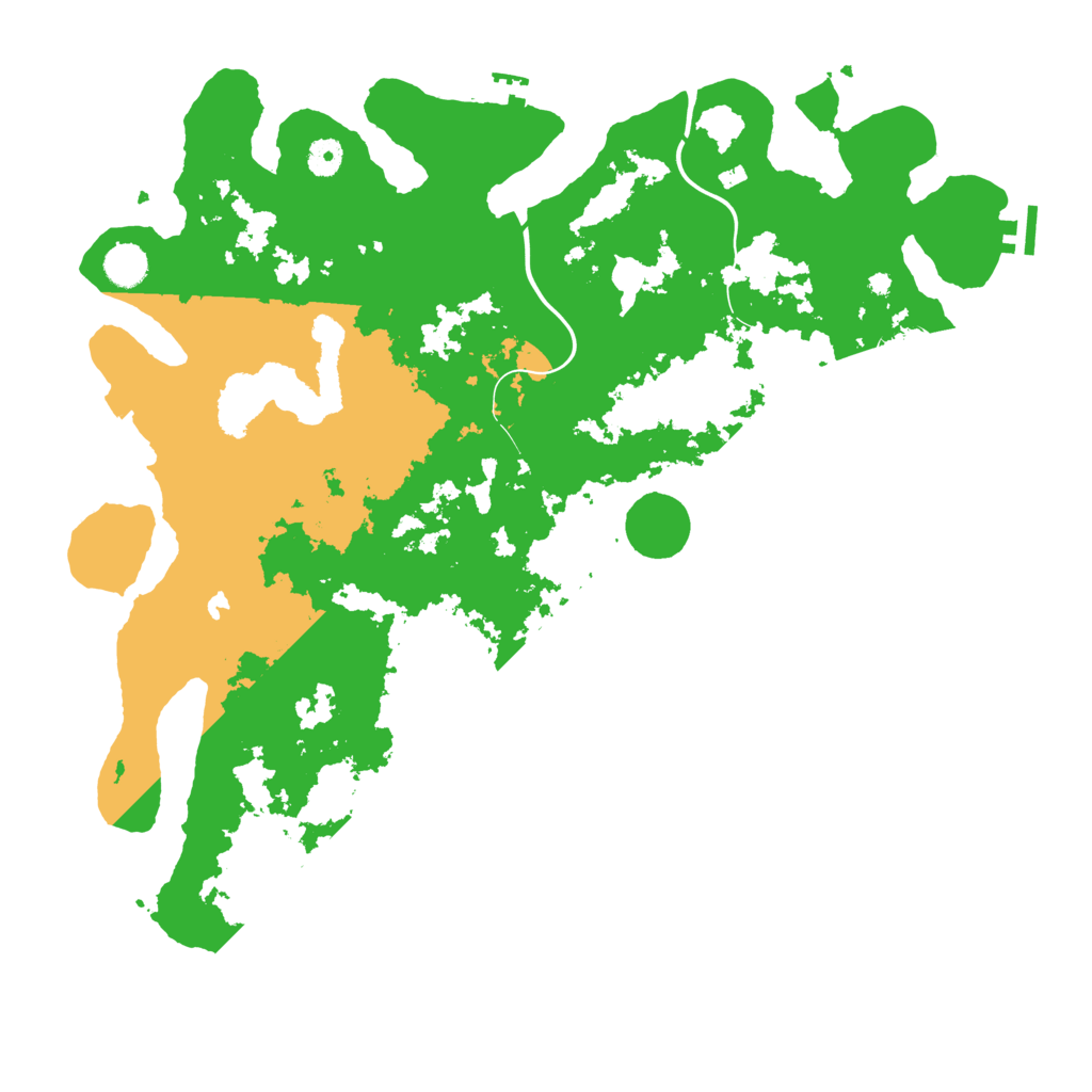 Biome Rust Map: Procedural Map, Size: 4450, Seed: 4072024