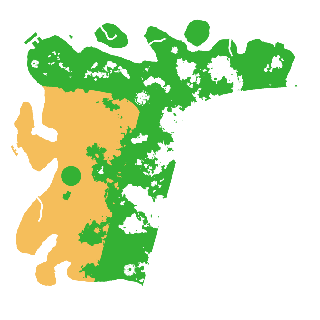 Biome Rust Map: Procedural Map, Size: 4250, Seed: 455621617