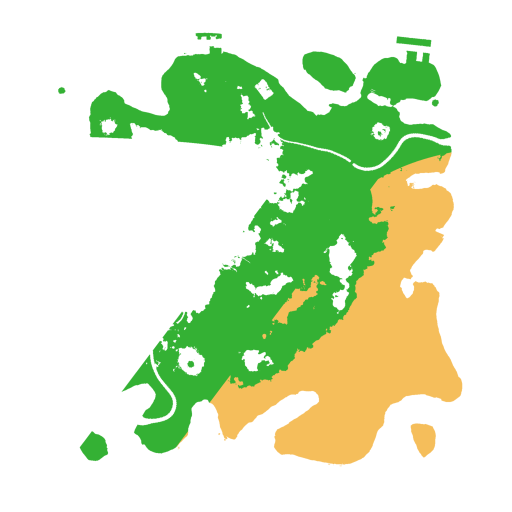 Biome Rust Map: Procedural Map, Size: 3000, Seed: 1407227505