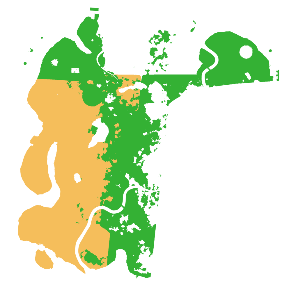 Biome Rust Map: Procedural Map, Size: 4000, Seed: 69443482