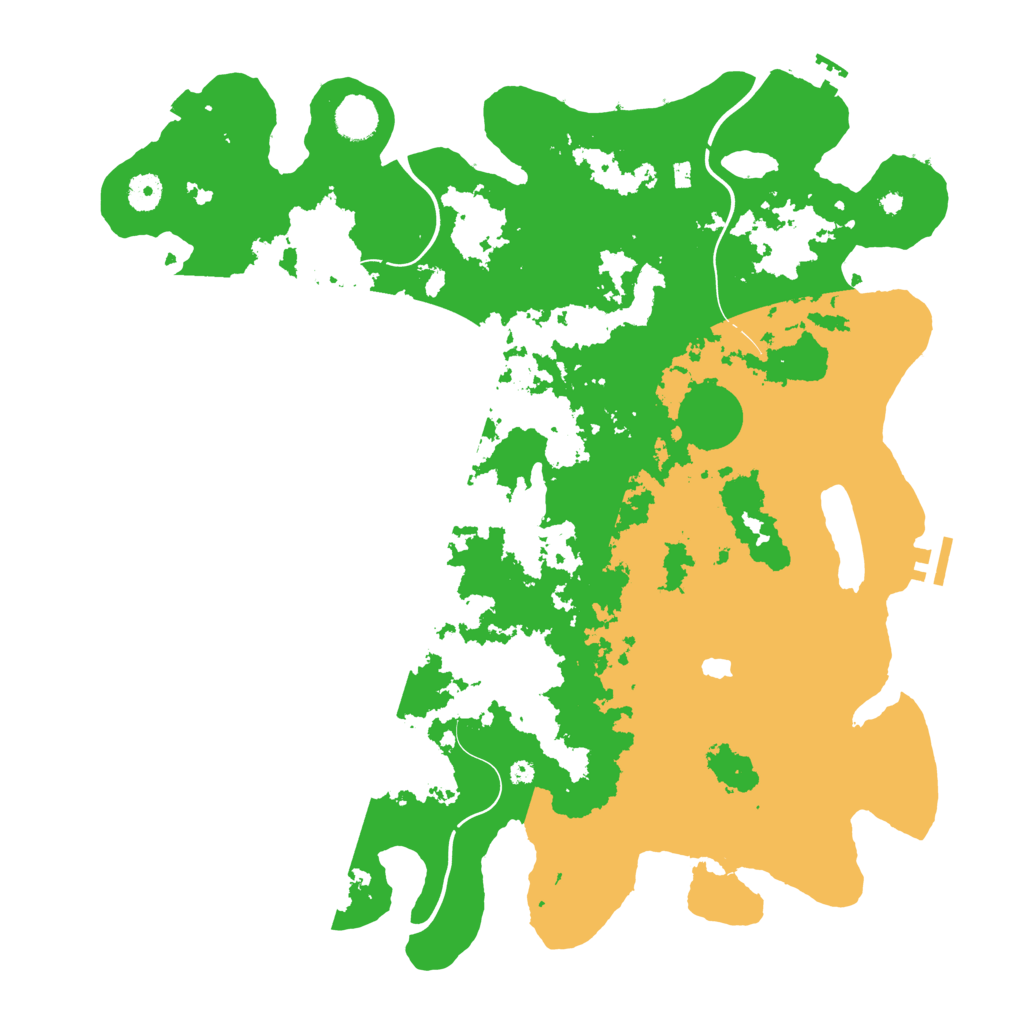 Biome Rust Map: Procedural Map, Size: 4250, Seed: 2019082775