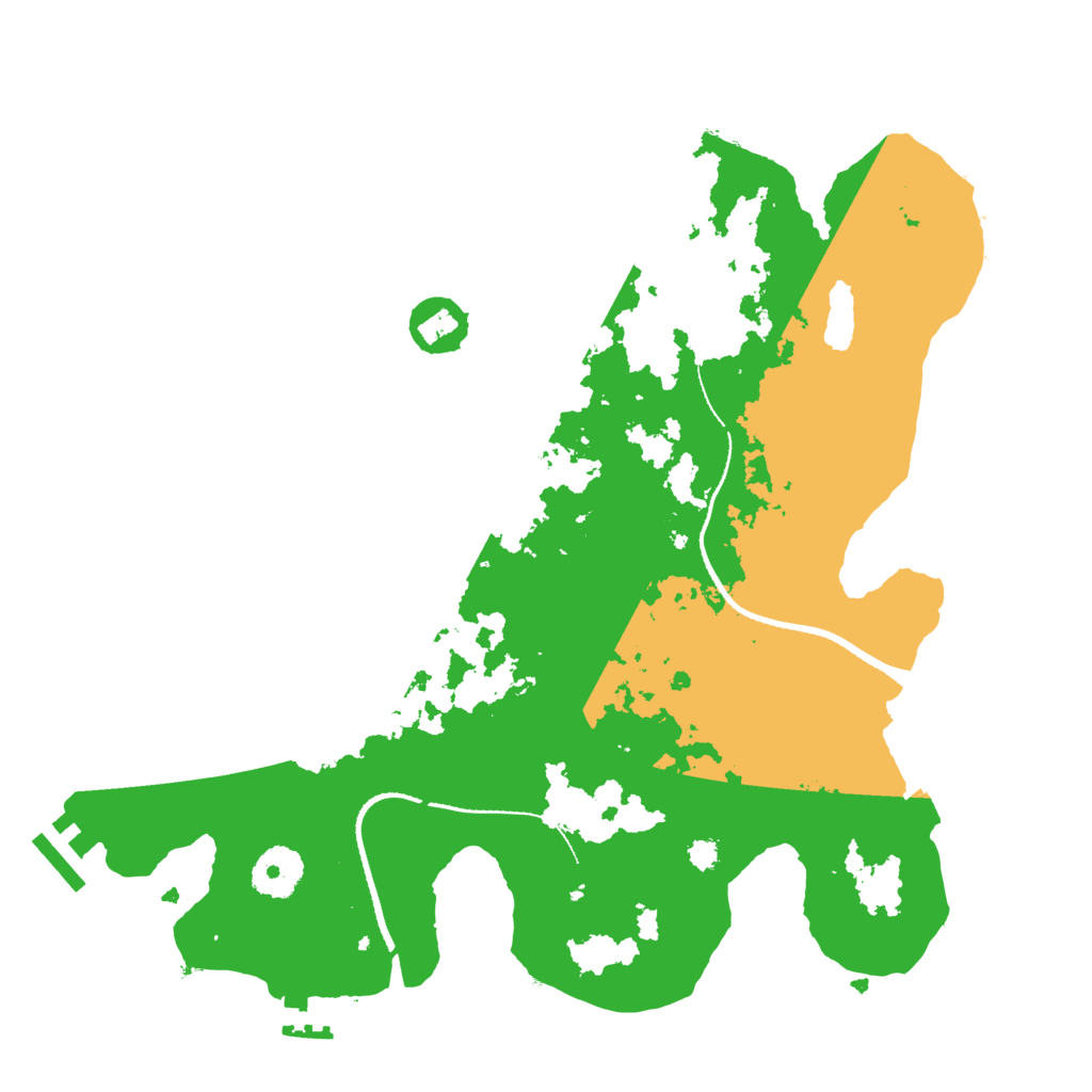 Biome Rust Map: Procedural Map, Size: 3250, Seed: 1702702457