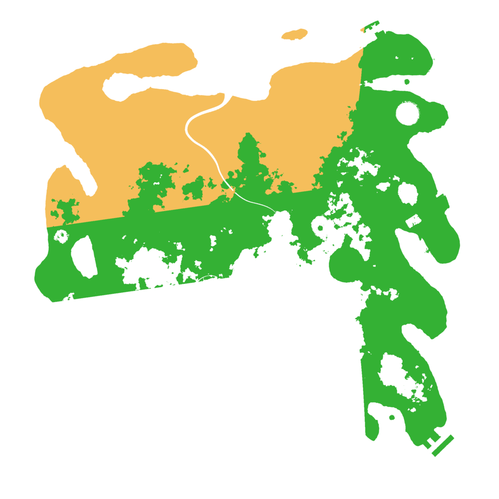 Biome Rust Map: Procedural Map, Size: 3750, Seed: 720241