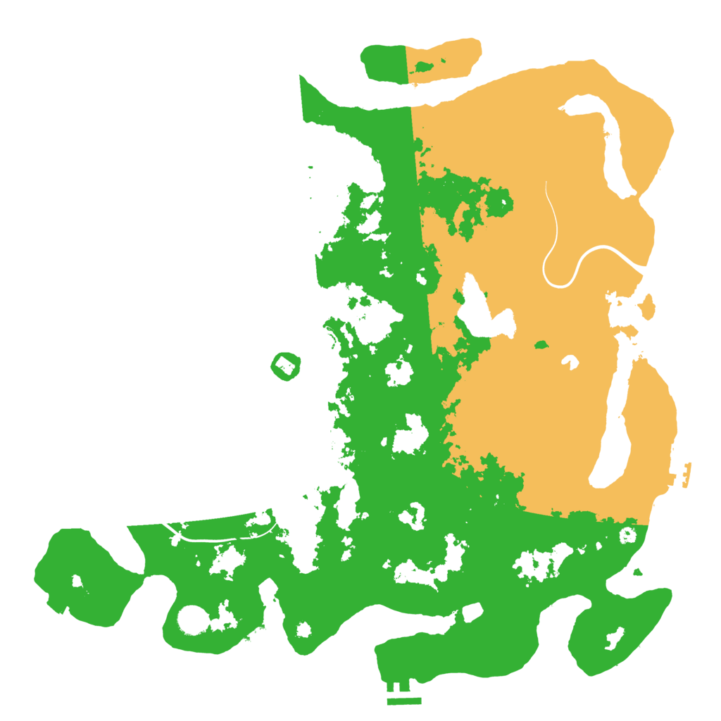 Biome Rust Map: Procedural Map, Size: 4250, Seed: 203539950