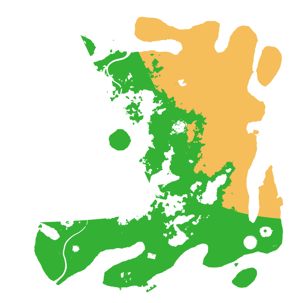 Biome Rust Map: Procedural Map, Size: 4000, Seed: 425349528