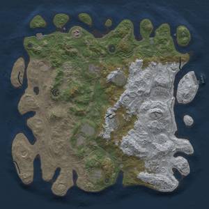 Thumbnail Rust Map: Procedural Map, Size: 4250, Seed: 1438823841, 18 Monuments