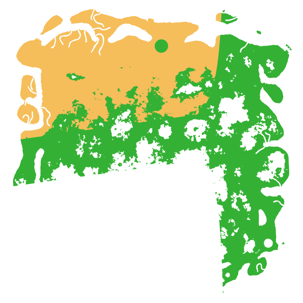 Biome Rust Map: Procedural Map, Size: 6000, Seed: 1916236817