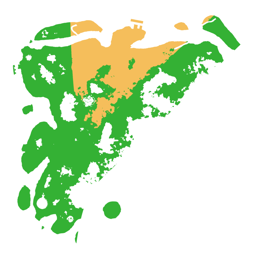 Biome Rust Map: Procedural Map, Size: 4250, Seed: 111474782