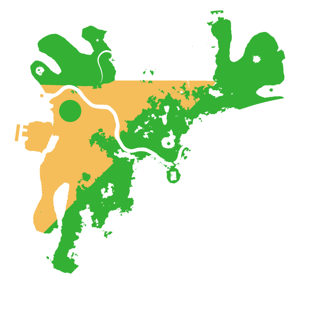 Biome Rust Map: Procedural Map, Size: 3850, Seed: 4072024