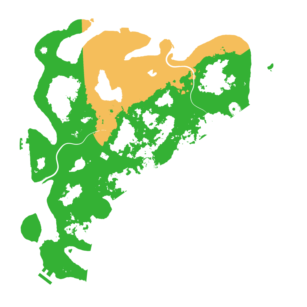 Biome Rust Map: Procedural Map, Size: 4000, Seed: 849006805