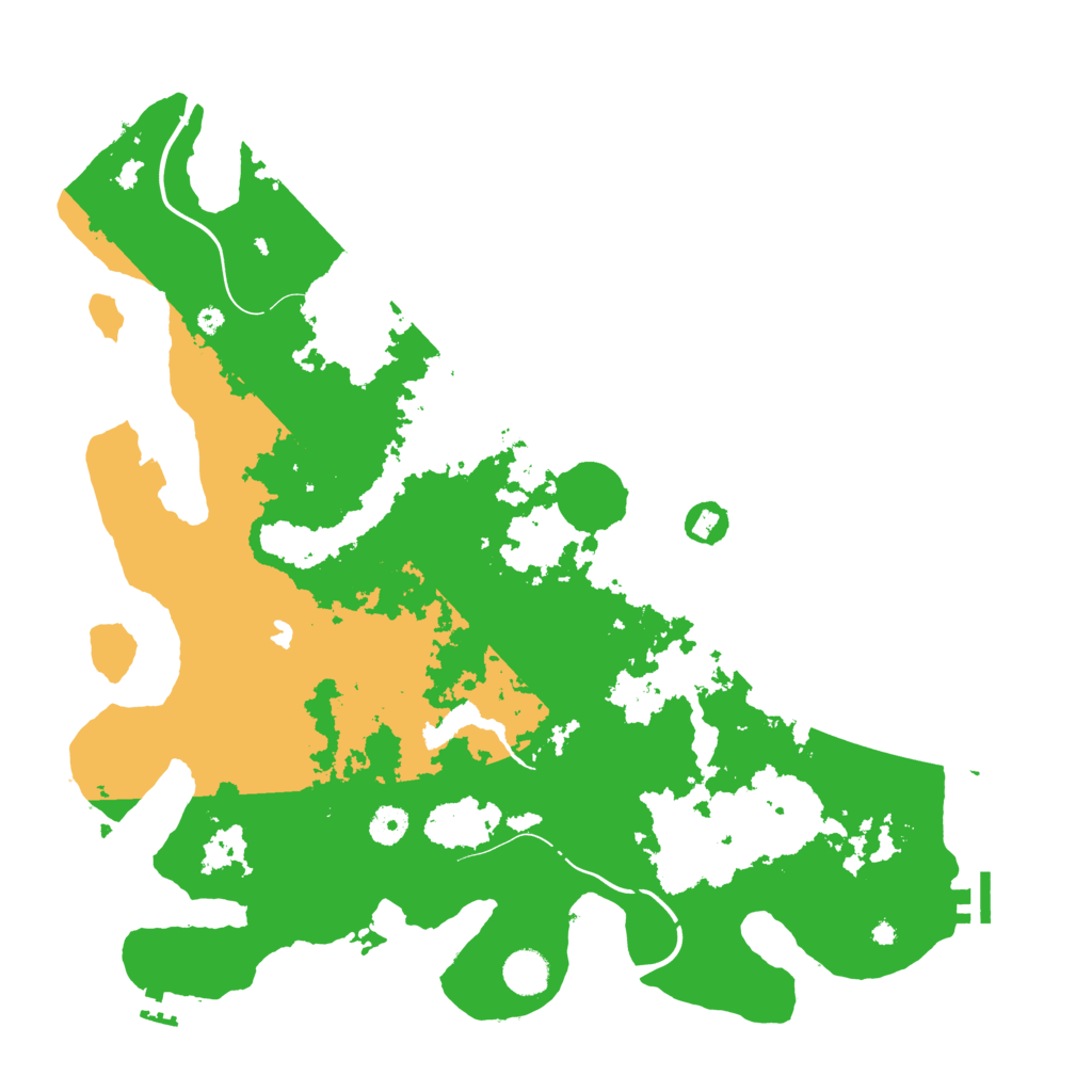 Biome Rust Map: Procedural Map, Size: 4250, Seed: 2055406349