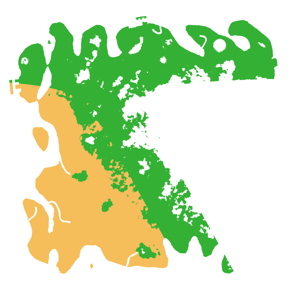 Biome Rust Map: Procedural Map, Size: 4200, Seed: 14096058