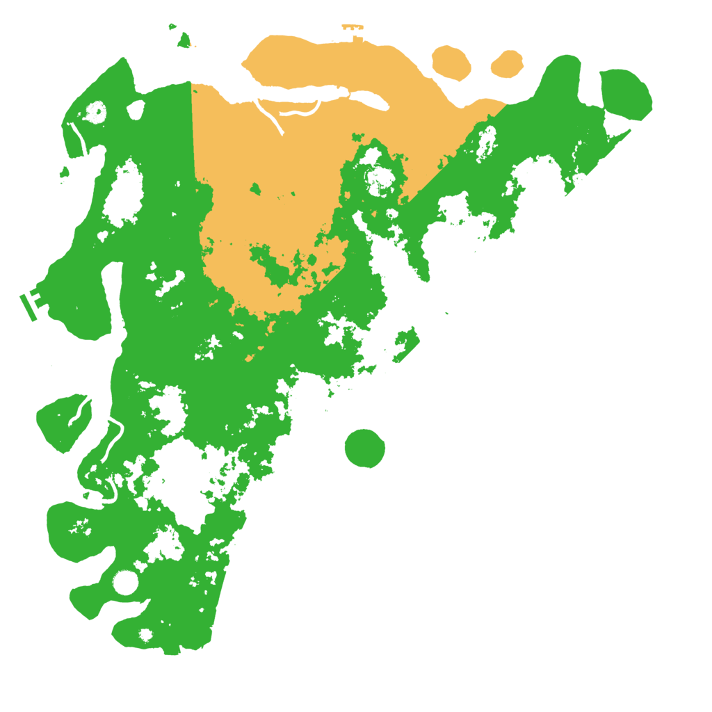 Biome Rust Map: Procedural Map, Size: 5000, Seed: 839698672