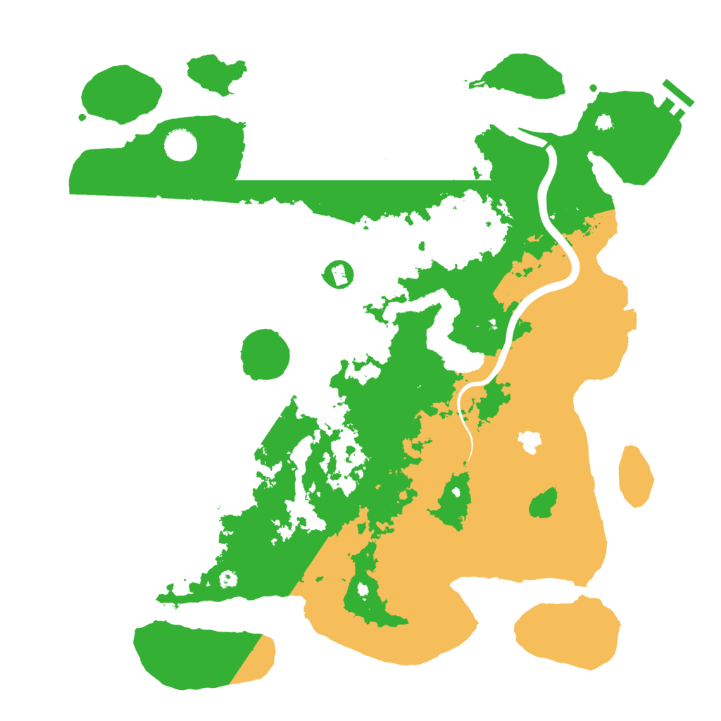 Biome Rust Map: Procedural Map, Size: 4000, Seed: 571533314