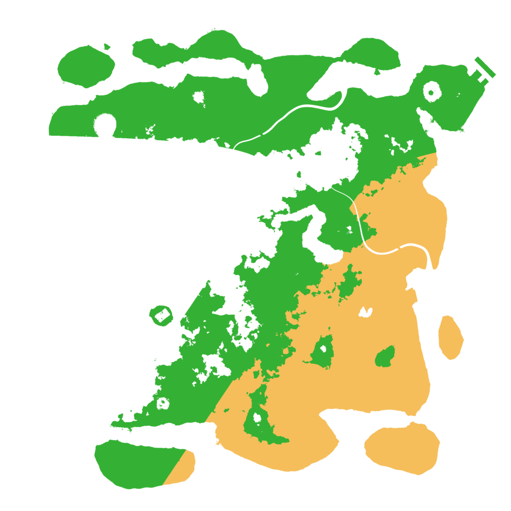 Biome Rust Map: Procedural Map, Size: 4000, Seed: 571533314