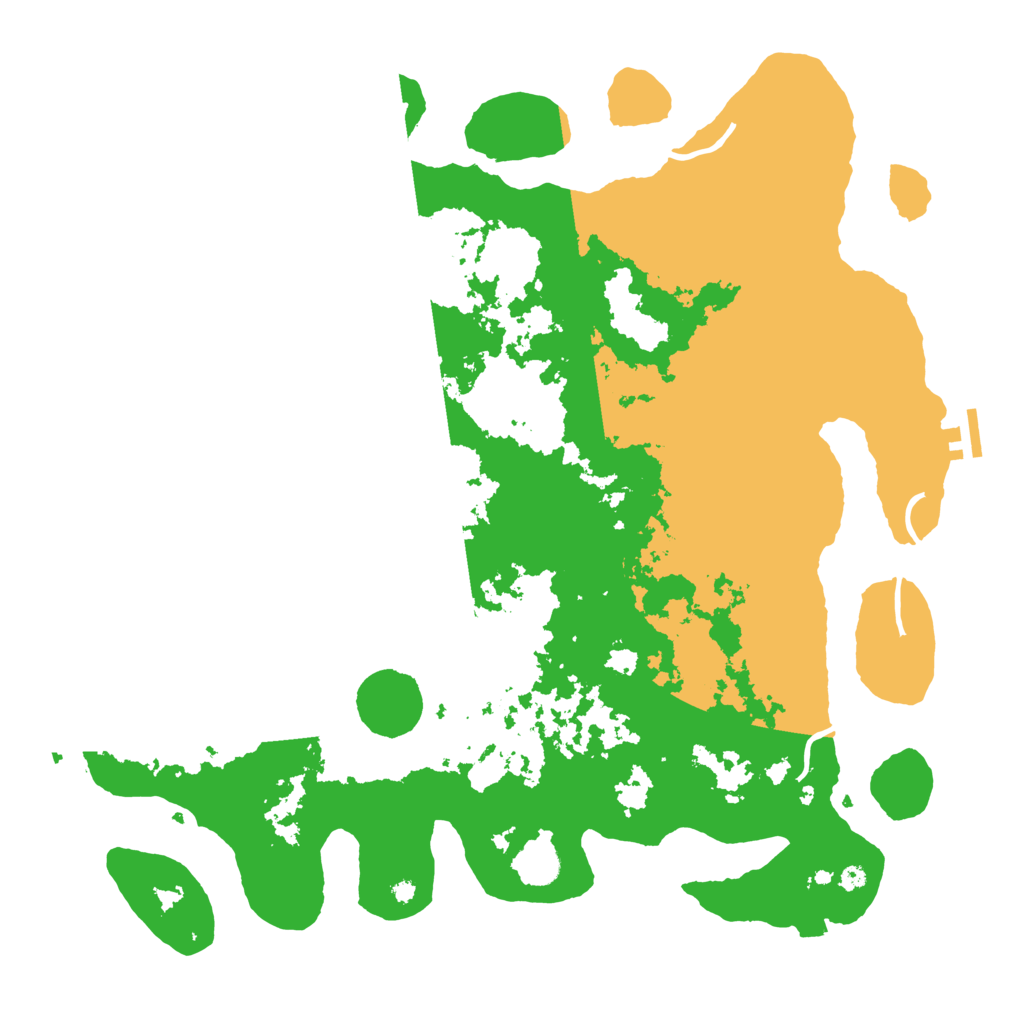 Biome Rust Map: Procedural Map, Size: 4250, Seed: 1170883698