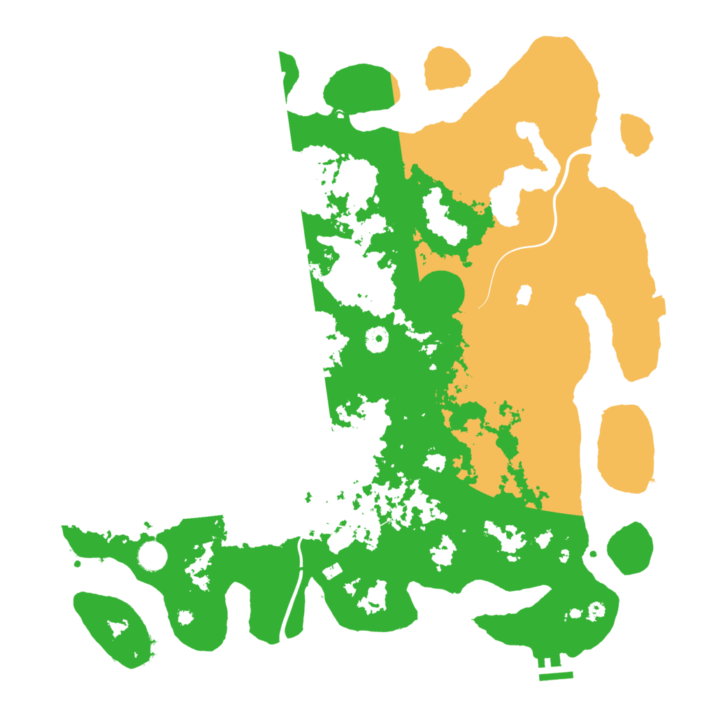 Biome Rust Map: Procedural Map, Size: 4250, Seed: 1170883698