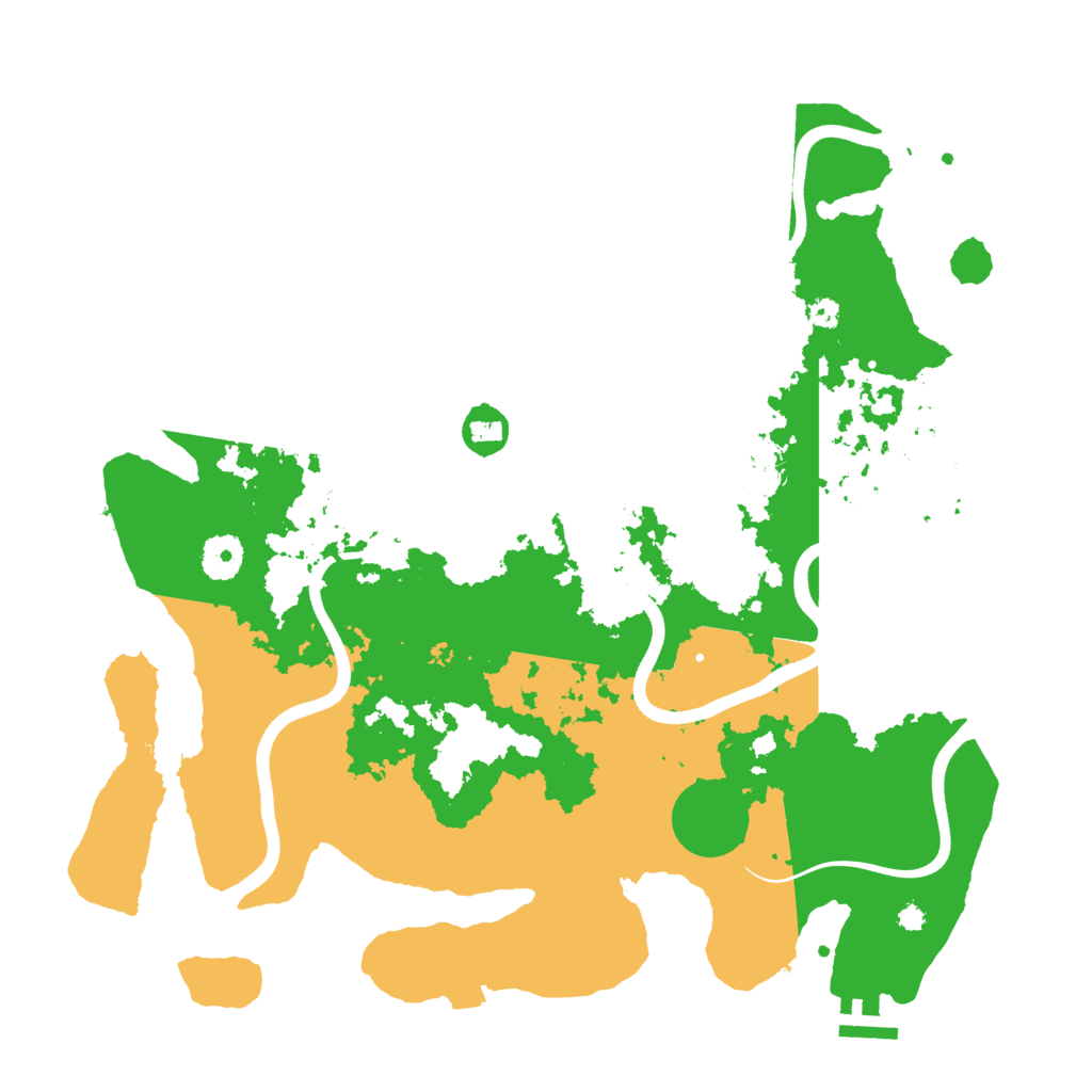 Biome Rust Map: Procedural Map, Size: 3750, Seed: 943094523