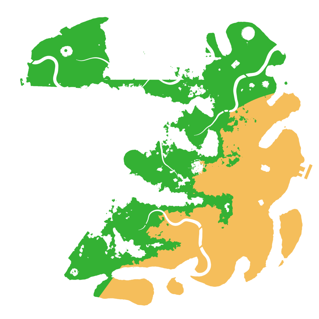 Biome Rust Map: Procedural Map, Size: 4250, Seed: 1846583780