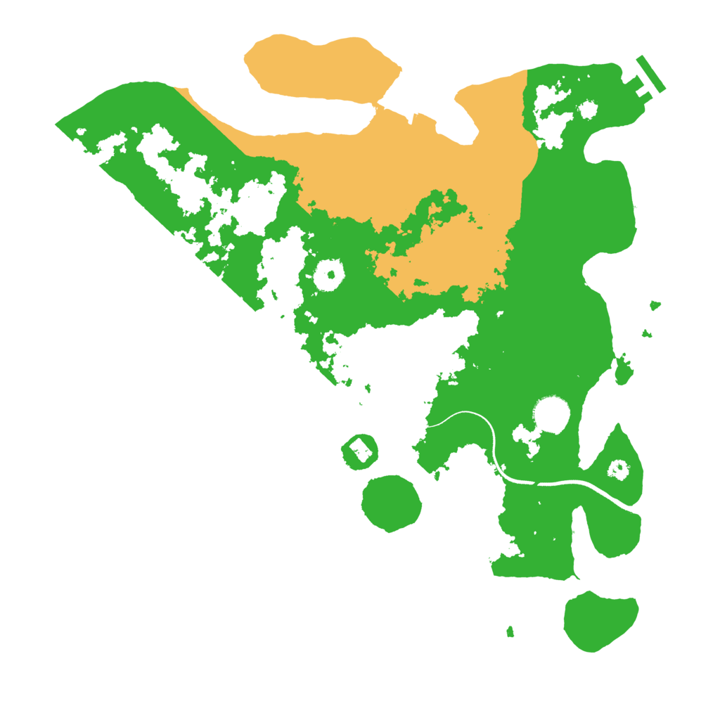 Biome Rust Map: Procedural Map, Size: 3500, Seed: 1442914612