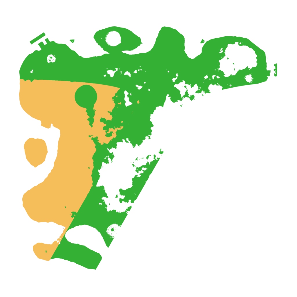 Biome Rust Map: Procedural Map, Size: 3500, Seed: 774787853