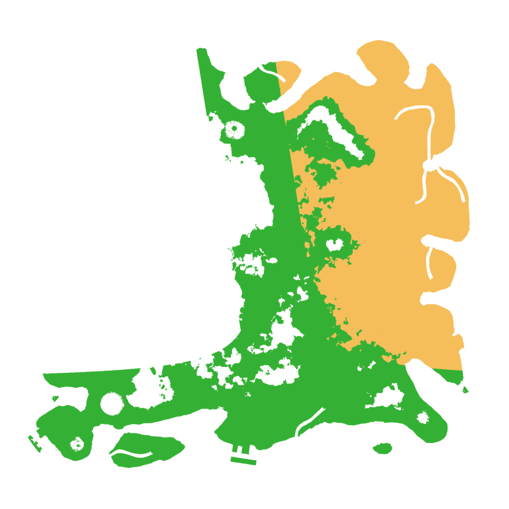 Biome Rust Map: Procedural Map, Size: 4000, Seed: 1144797928