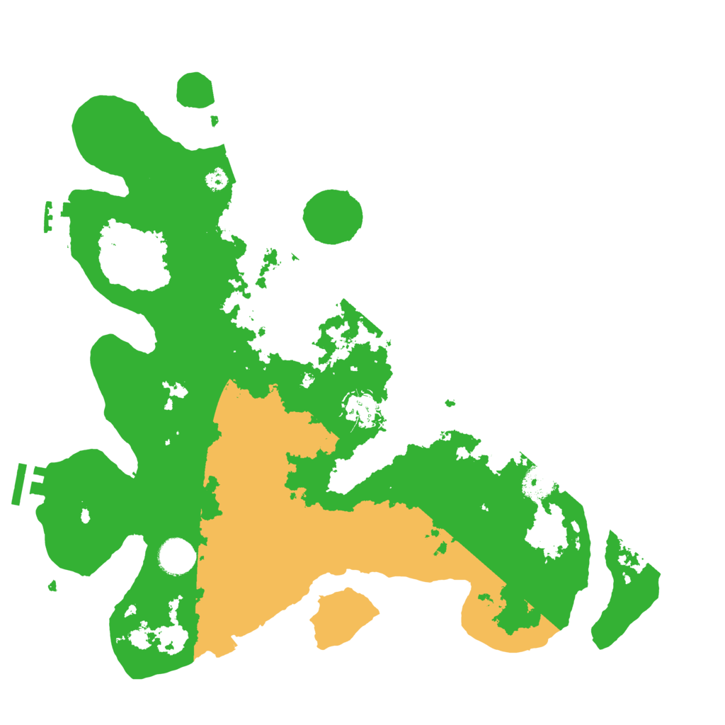 Biome Rust Map: Procedural Map, Size: 3500, Seed: 6765885