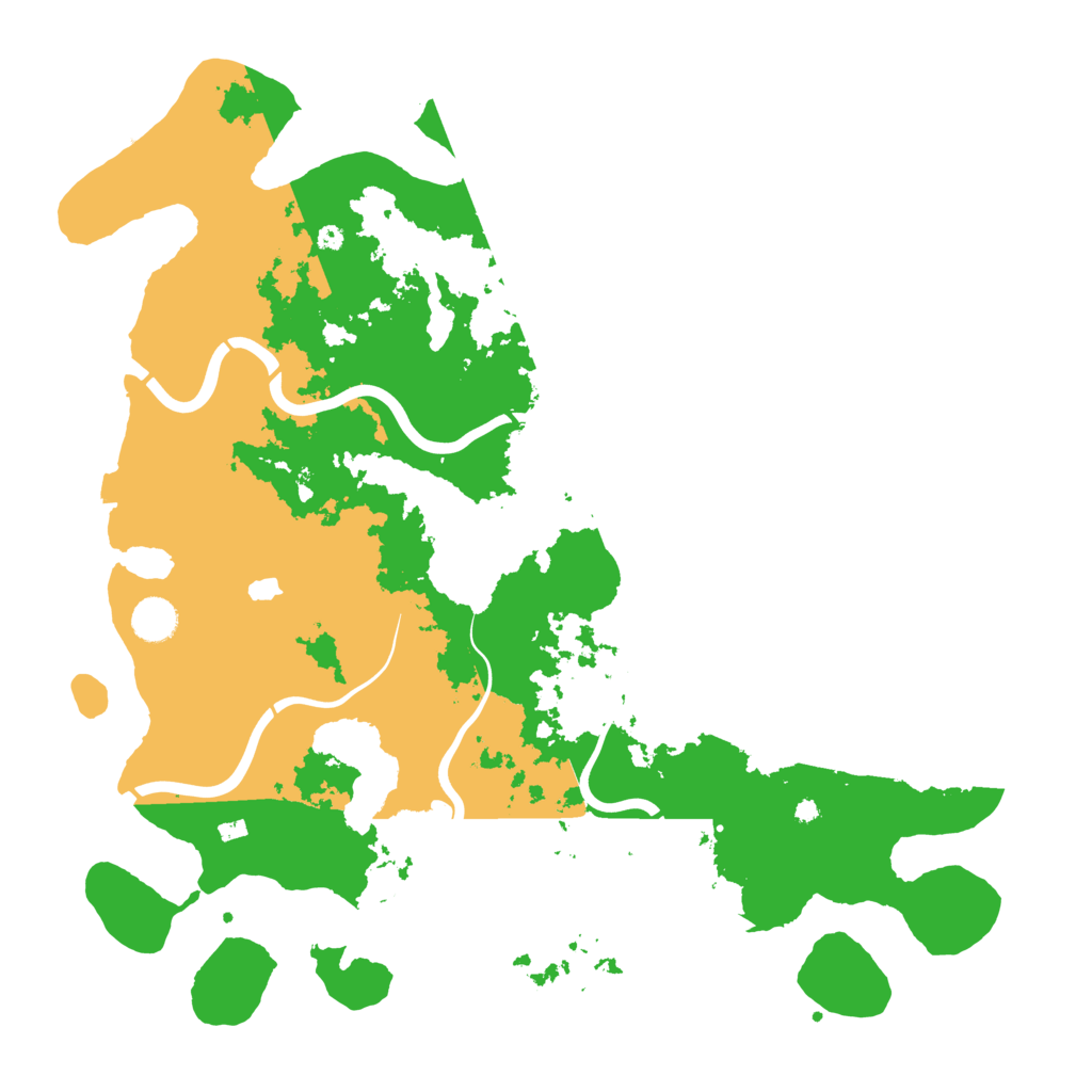 Biome Rust Map: Procedural Map, Size: 4250, Seed: 651489358
