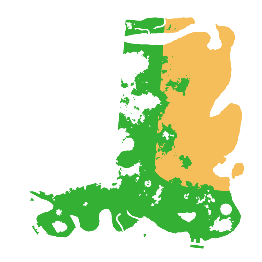 Biome Rust Map: Procedural Map, Size: 4000, Seed: 207965309