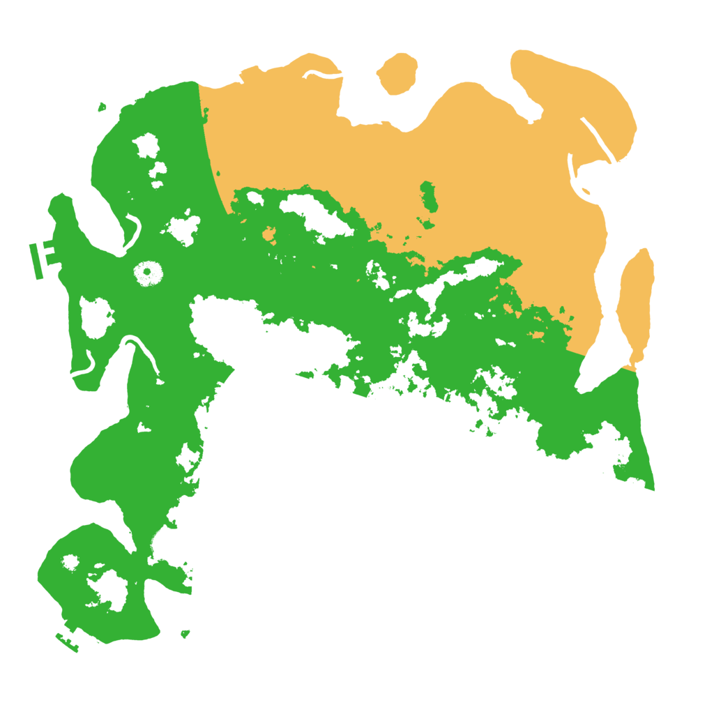 Biome Rust Map: Procedural Map, Size: 4000, Seed: 40705