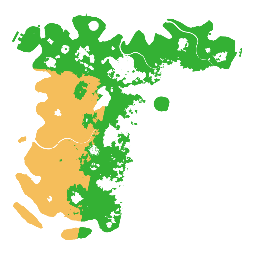 Biome Rust Map: Procedural Map, Size: 4500, Seed: 50724
