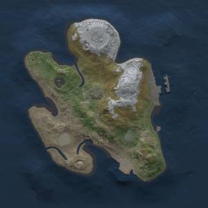 Thumbnail Rust Map: Procedural Map, Size: 2000, Seed: 496430011, 6 Monuments