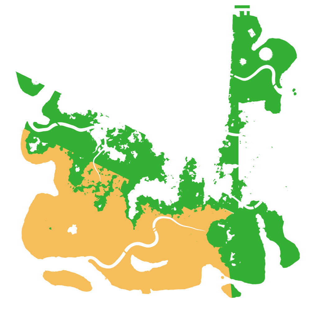 Biome Rust Map: Procedural Map, Size: 4250, Seed: 761931202
