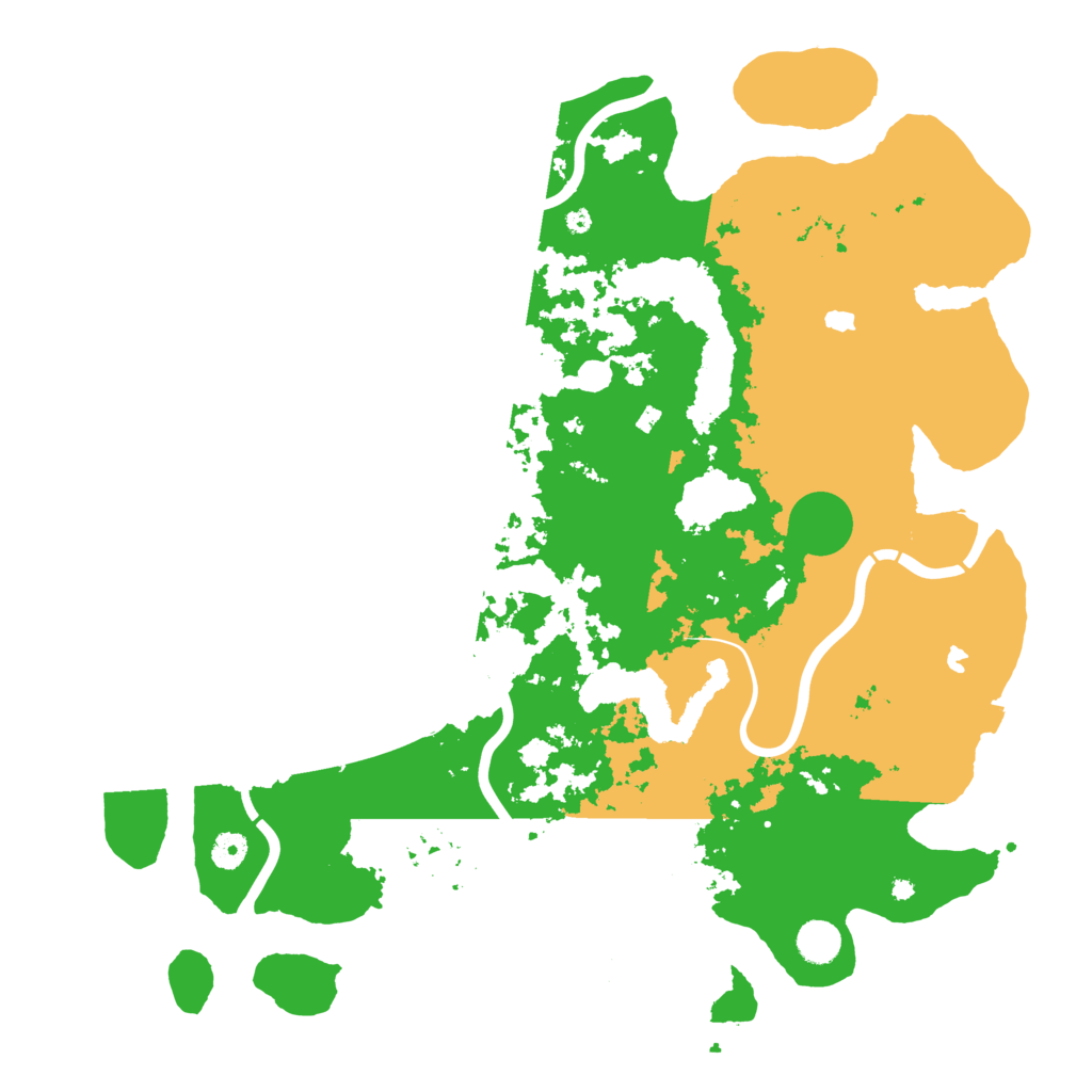 Biome Rust Map: Procedural Map, Size: 4500, Seed: 899078738