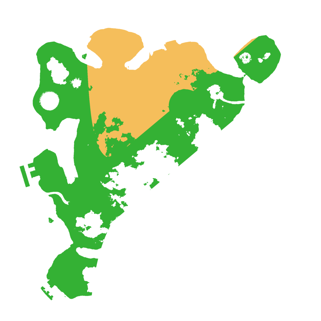 Biome Rust Map: Procedural Map, Size: 3000, Seed: 30413