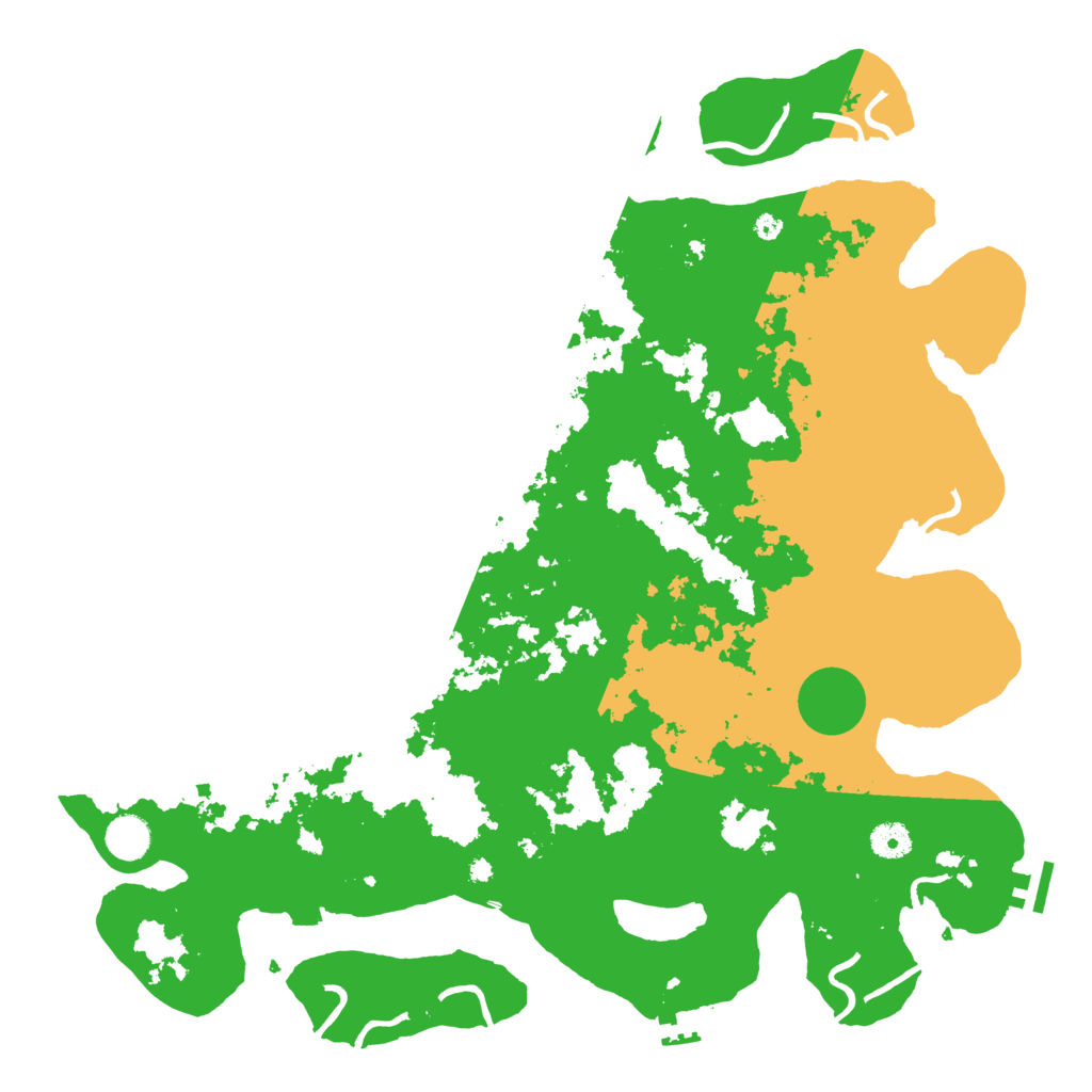 Biome Rust Map: Procedural Map, Size: 4250, Seed: 409572910