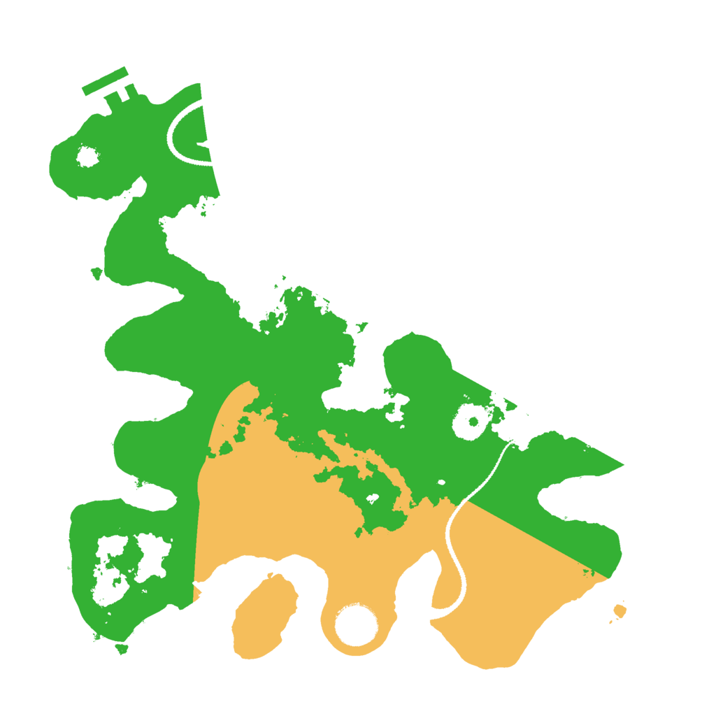 Biome Rust Map: Procedural Map, Size: 3000, Seed: 2081271446