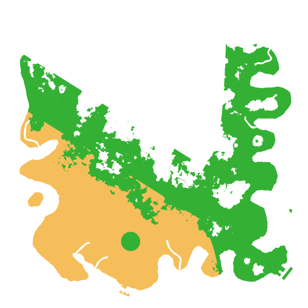 Biome Rust Map: Procedural Map, Size: 4250, Seed: 2090991205